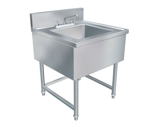 單星盆臺 尺寸:700x700x800+150mm